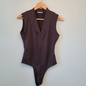 Women's Black Bodysuit